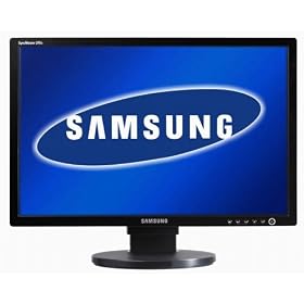 Samsung SM245B 24" Widescreen 5ms Black LCD Monitor TFT with DVI 3000:1, Windows Vista Premium Ready
