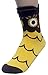 JJMax Women's Sweet Animal Socks Set with Thick Eared Cuffs One Size Fits All, 5 Fat Owls, One Size