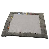 snoozebaby 404 Cheerful Playing Krabbeldecke Hippo Grey