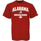 Russell Alabama Crimson Tide Crimson Football T-shirt