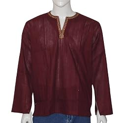 Mens Kurta Cotton Shirt India Size M Chest 40 inches (gsk472)