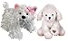 Lil Kinz Dog Duo - Lil White Terrier & Lil White Poodle