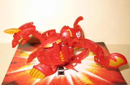 Bakugan Pyrus Red Viper Helios 720G