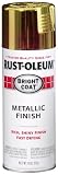 Rust-Oleum 7710830 Bright Coat Metallic Color Spray, Gold, 11-Ounce