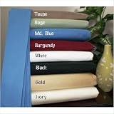 800 Thread Count Queen Waterbed Solid Sheet Set... by