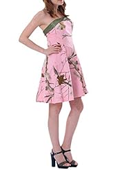 Junior Strapless Satin Short Bridesmaid Dress/Prom Dress 