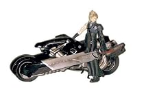 Final Fantasy Advent Children Cloud Strife & Fenrir Motorcycle Action Figure Deluxe Set