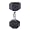 Cap Barbell Rubber Coated Hex Dumbbell with Contoured Chrome Handle (30-Pound)