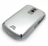 Cozip Brand Rubberized Polycarbonate Snap on Slim fit Case Cover for RIM Blackberry Bold 9000 ( Silver )