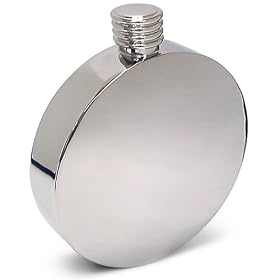Stainless Steel Round Hip Flask