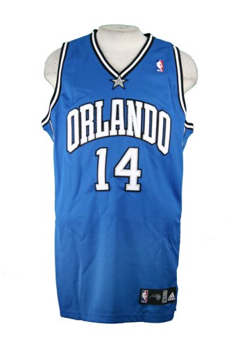 Orlando Magic Jameer Nelson #14 NBA Authentic Jersey Mens Blue