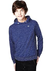 Limited Hooded Flecked Sweat Top