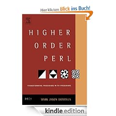 Higher-Order Perl: Transforming Programs with Programs