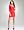 Multi Stripe Shine Dress - MARS RED (P/S)