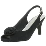 Annie Shoes Womens Elvira Slingback Open Toe Pump