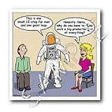 Rich Diesslins Funny General - Editorial Cartoons - 12 Step Program Show Offs - Iron on Heat Transfers
