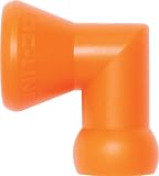 Loc-Line Coolant Hose Component, Acetal Copolymer, Elbow, 1/4 Hose ID (Pack of 20)