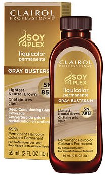 Clairol Professional Soy4Plex Hair Color - #5N/85N - Lightest Neutral Brown 2 oz. (Pack of 6)