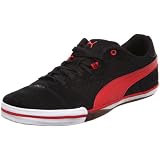 [プーマ] PUMA エシート Vulc サラ 102038  14 (ブラック/プーマ レッド/27)