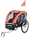 Avenir Solo Trailer with Stroller Attachment (Orange/Blk)