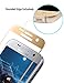 [Full Cover] Samsung Galaxy S7 screen protector ,AUSCREZICON [2-PACK] 0.26mm 9H Tempered Glass ,High Definition, Full 100% Coverage for Samsung Galaxy S7 [NOT S7 Edge] (Golden)