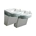 Elkay EZSTL8SC Versatile Cooler Wall Mount Bi-Level ADA Non-Filtered, 8 GPH Stainless