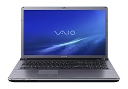 Sony VAIO VGN-AW125J/H 18.4-Inch Laptop (2.26 GHz Intel Core 2 Duo P8400 Processor, 4 GB RAM, 320 GB 7200 RPM Hard Drive, Blu-ray Drive. Vista Premium) Grey