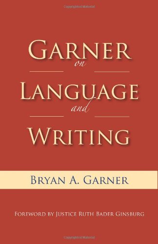 Garner on Language and Writing