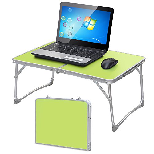 World Pride Portable Folding Notebook Computer PC Laptop Table Bed Tray Book Stand Ourdoor Picnic Table (Green)
