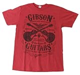 41tPJH49KAL. SL160  Gibson Guitar Heritage T shirt Am. Made World Played M