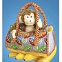 Monkey Business Sassy Pet Sak with Monkey 9" by Douglas Cuddle Toys