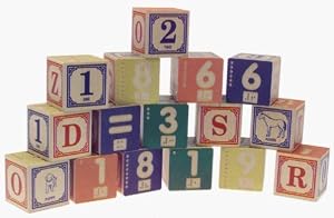 Uncle Goose Braille Alphabet Blocks