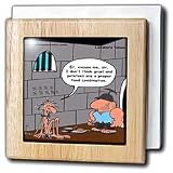 Review 3dRose LLC  / Bad Food Combination - 6 Inch Tile Napkin Holder