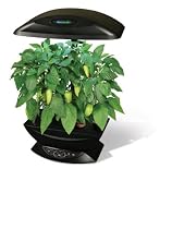AeroGrow AeroGarden Deluxe with Master Gardener Deluxe Kit, Black