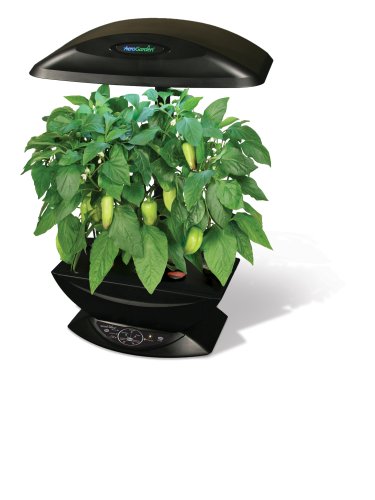 Childrens Toyshop  Outdoor Living : AeroGarden 2411-00B AeroGarden Deluxe with Master Gardener Deluxe Kit, Black