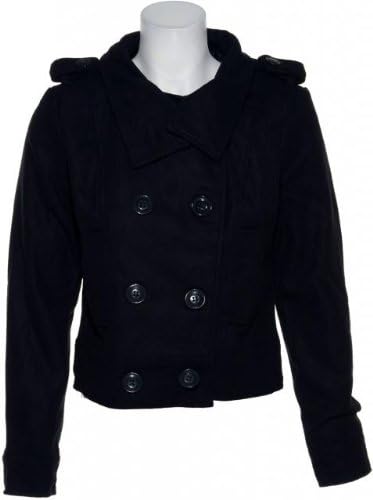 LAST KISS Wool Blend Double-Breasted Jacket [10615LK45 ], NVY, L