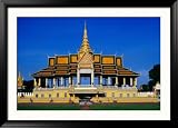 Chan Chaya Pavilion and Entrance to Royal Palace, Phnom Penh, Cambodia Collections Framed Photographic Poster Print by Richard I'Anson, 45x33