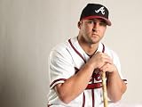 Atlanta Braves Photo Day, LAKE BUENA VISTA, FL - FEBRUARY 21: Dan Uggla #26 Sports Photographic Poster Print by Mike Ehrmann, 24x32