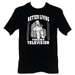 Simpsons Homer Better Living Through Television Men's T-Shirt