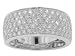 1.75 Ct. 14K TW Micro Pave Round Diamond Anniversary Band in Wide Ring Size 12