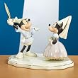 Disney's Lenox Minnie & Mickey Mouse 'The Brave Little Tailor' Medieval Romance Figurine