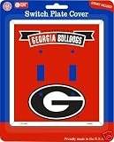 Georgia Bulldogs Light Switch Cover (double)