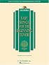 Easy Songs for the Beginning Tenor (Easy Songs for Beginning Singers)