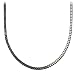 Sterling Silver 5.2mm Flat Curb Chain Necklace, 20