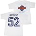 2010 Pro Bowl White #52 Clay Matthews Player T-shirt, Small