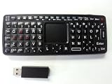 Unisen-USA iPazzPort MidPad Declare KP-810-22V Mini Wireless 2.4Ghz Keyboard with Integrated Convey Technology, Speaker and Microphone