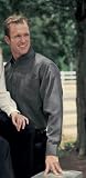 Long Sleeve Wrinkle Resistant Shirt with Mini-Houndstooth Design (Regular and Big & Tall Sizes)