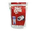 Dirt Devil Replacement Type F Vacuum Cleaner Bags, Package of 3