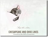 C&O Railroad - Chessie Tin Sign 16W x 12.5H