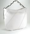 Michael Kors Collette Large Leather Shoulder Hobo Handbag, Vanilla